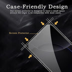 2 Pack Privacy Tempered Glass & 2 Camera protector for IPhone 16 Pro Max Premium Screen Protector Guard & Camera Lenns Protecor