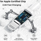 Mobilebies Type-C to Lightning Cable 1M iPhone Fast Data Charging Cable for iPhone 14/13/12/12 PRO Max/12 Mini/11/11PRO/XS/Max/XR/X/8/8Plus/iPad