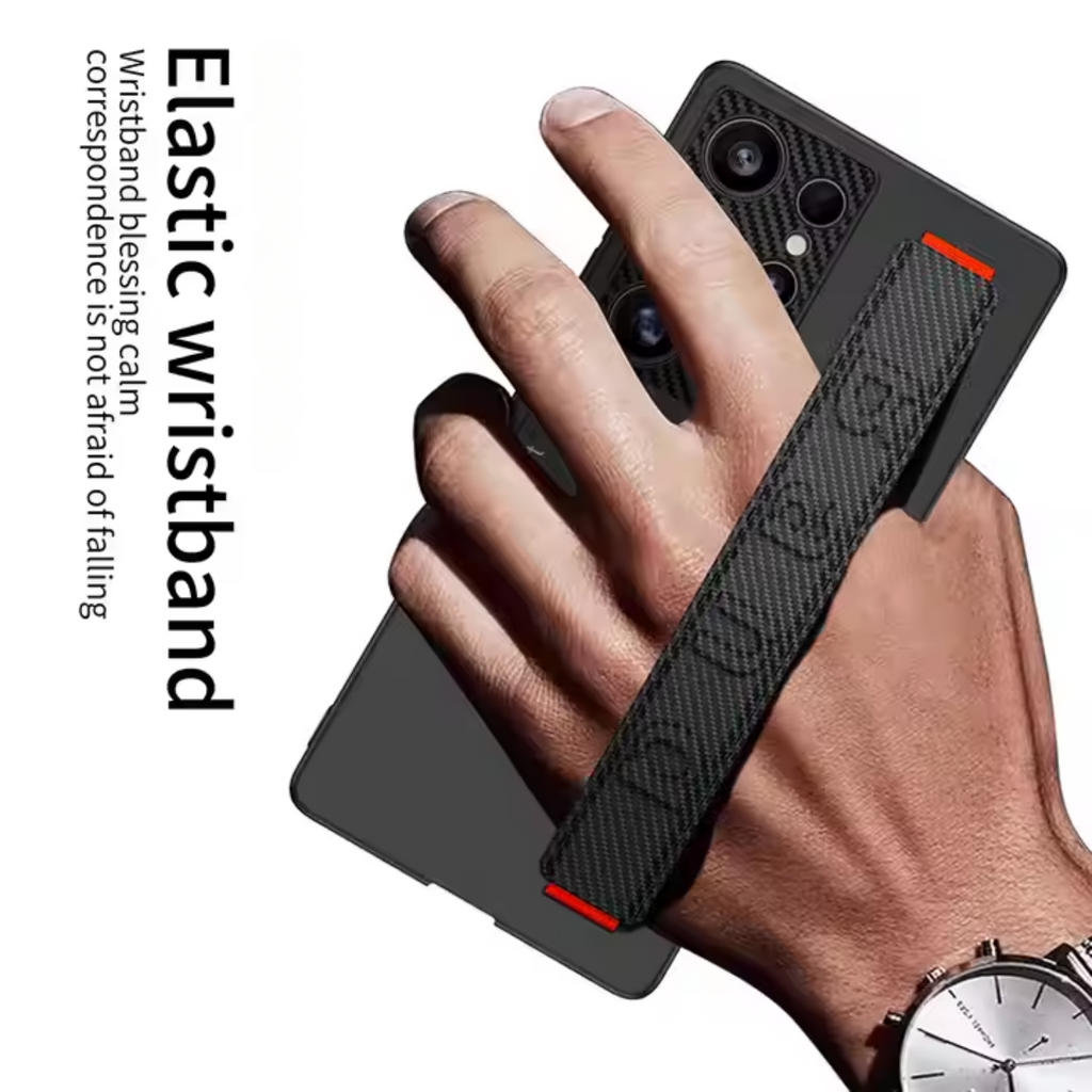 Samsung Galaxy S25 Ultra Wrist Band Side Stand Case