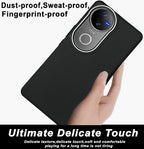Mobilebies Backcover For VIVO V50 Super Frosted Shield Case With Salient Dots Case