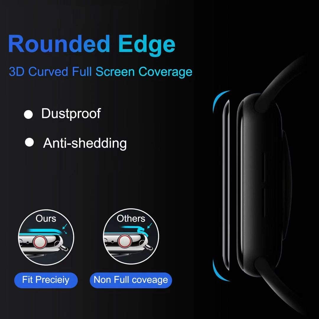 Apple Watch 8 / 7 Series Flexible PMMA Watch Protector with Curve Edges (41 MM) Mobilebies