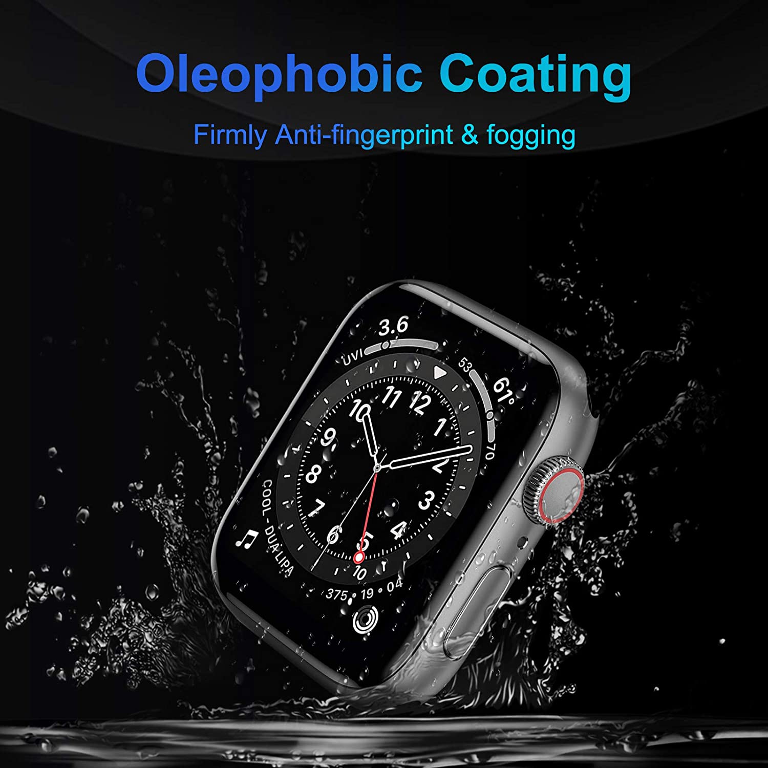 Apple Watch 8 / 7 Series Flexible PMMA Watch Protector with Curve Edges (41 MM) Mobilebies
