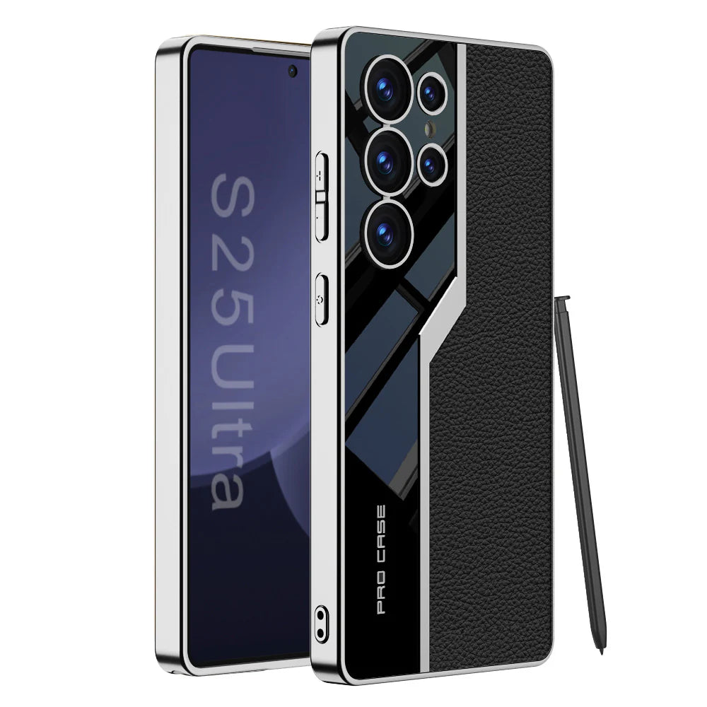 Samsung Galaxy S25 Ultra Hybrid Leather Case