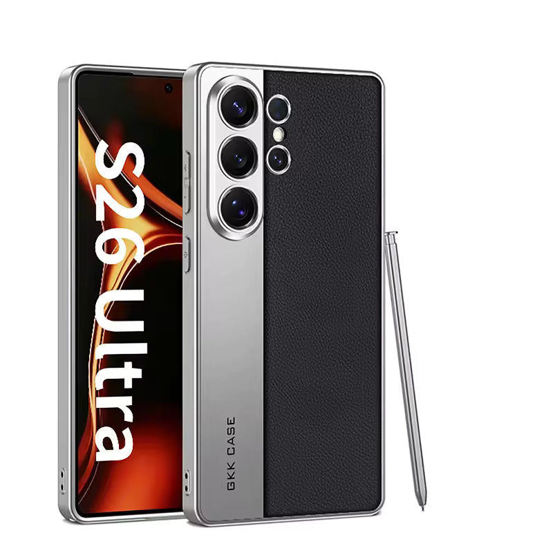 Mobilebies Samsung Galaxy S26 Ultra New Hybrid Leather Case Back Cover Secondary image