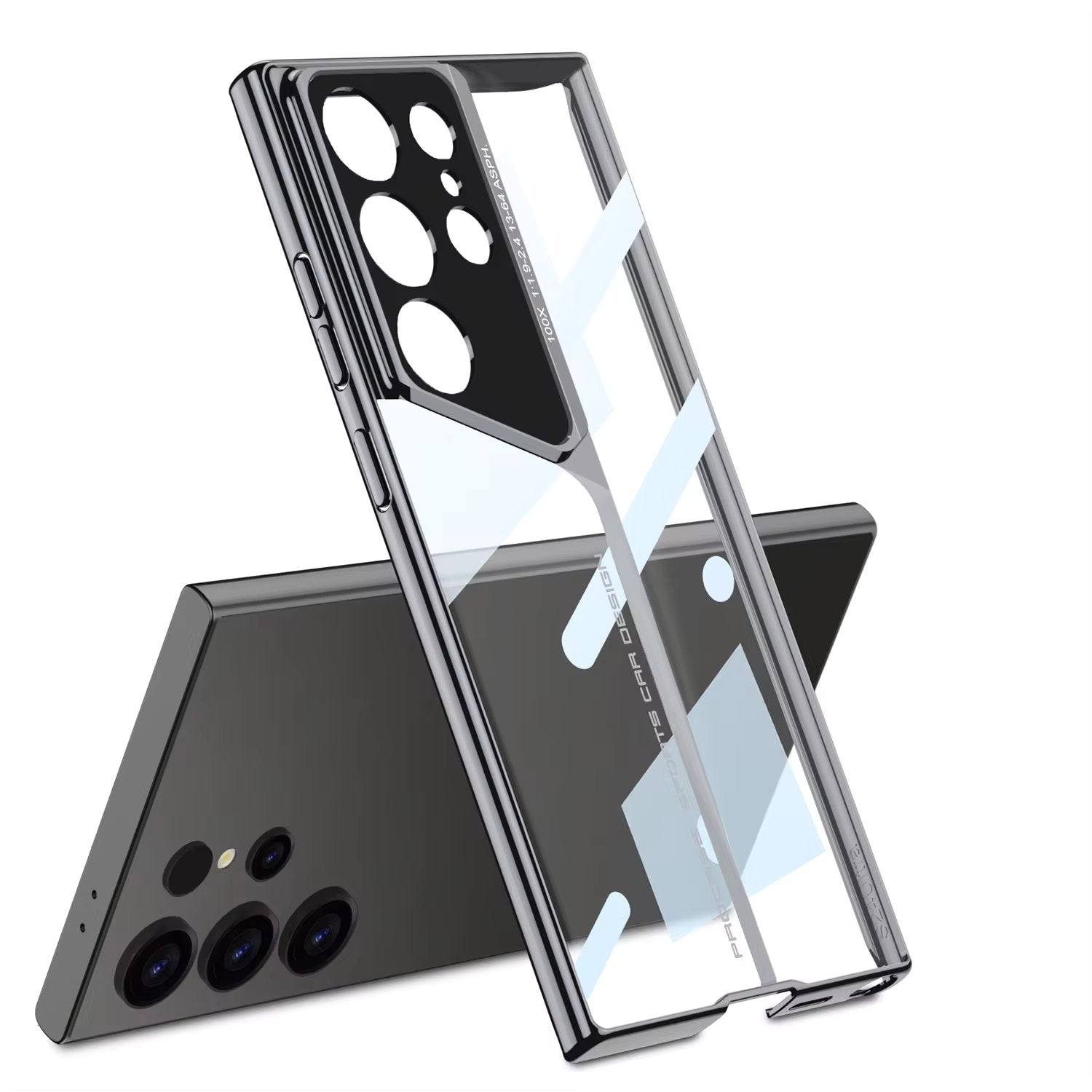 Samsung Galaxy S24 Ultra Shield Pro Camera Protection PC Case With Matte Finish , Shockproof Main image
