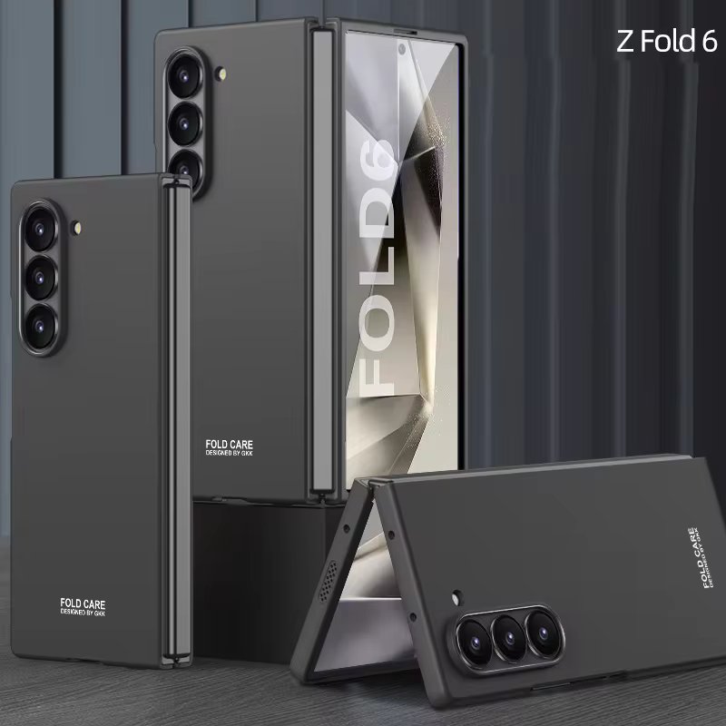 Samsung Galaxy Z Fold 6 Frosted Hard PC Case With Matte Finish , Shockproof Full Protection Case