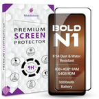 Tempered Glass for Lava Bold N1 Premium Screen Protector Guard