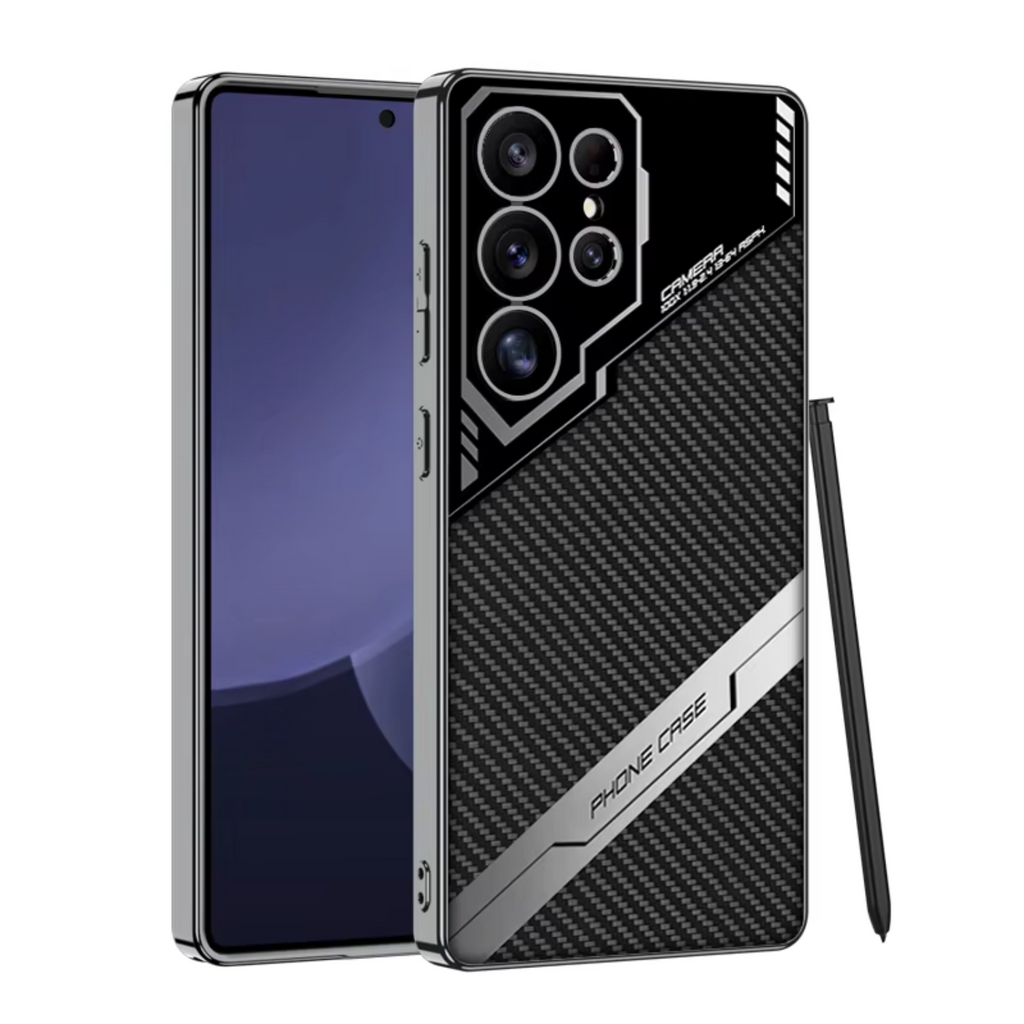 Samsung Galaxy S25 Ultra Business Style with Soft Electroplated Edges Case
