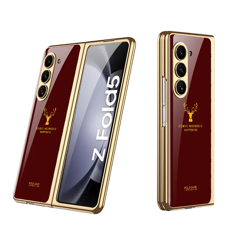 samsung Galaxy Z Fold 5 GKK Deer Glass Case Main image