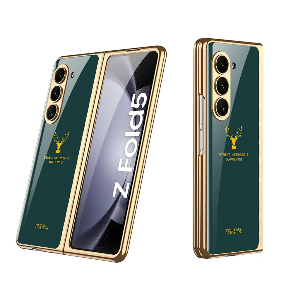 samsung Galaxy Z Fold 5 GKK Deer Glass Case Secondary image