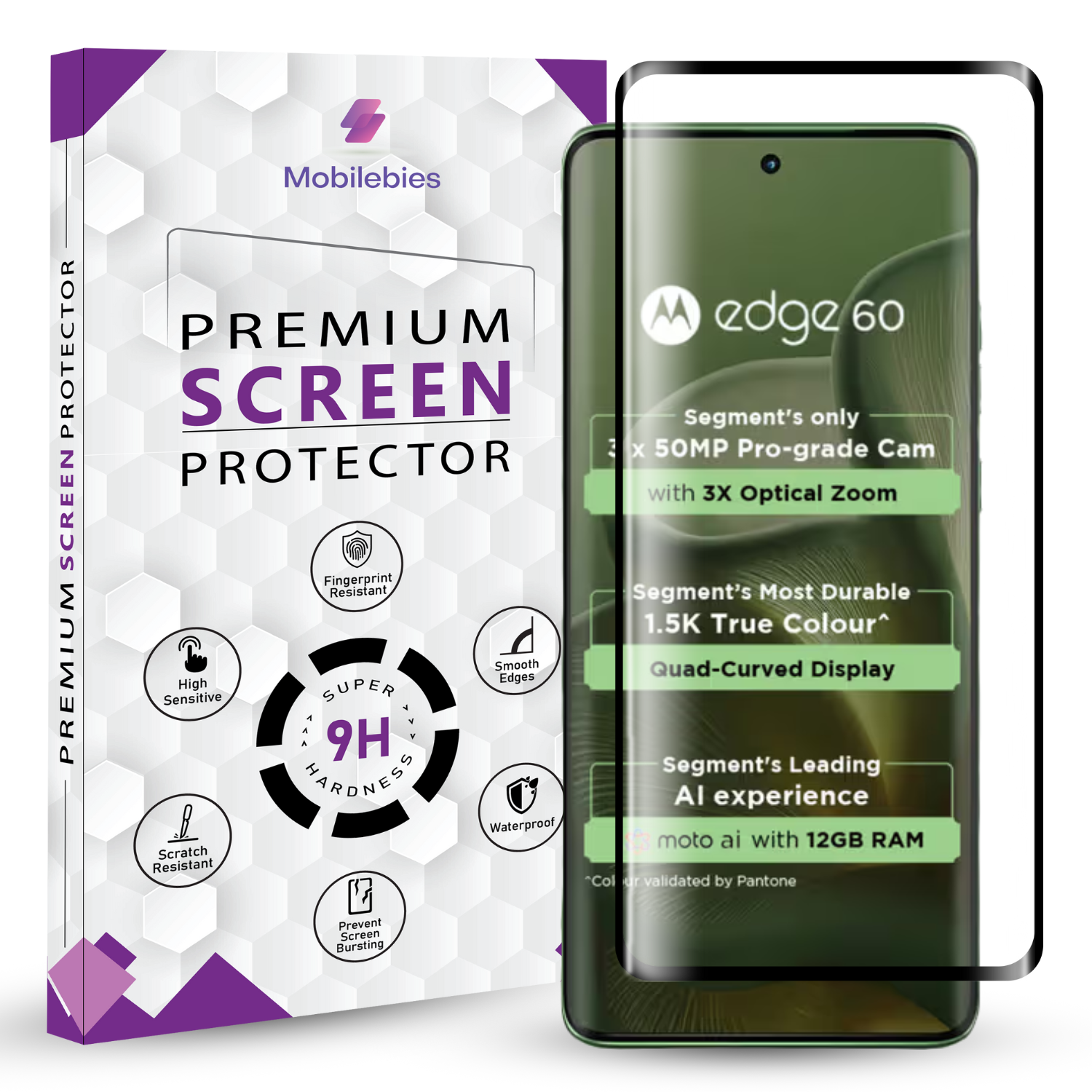 Motorola Edge 60 Full Glue Screen Protector Main image