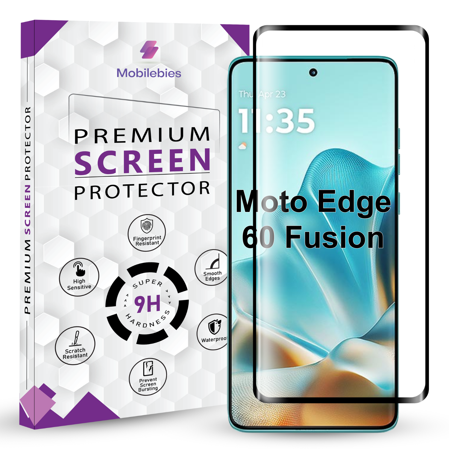 Motorola Edge 60 Fusion Full Glue Screen Protector