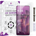 Tempered Glass For Motorola Edge 60 Pro 5G Advanced HD+ UV Glass Screen Protector Guard
