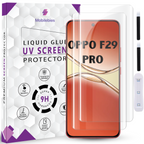 Tempered Glass For Oppo F29 Pro Premium HD+ UV Glass Screen Protector Guard
