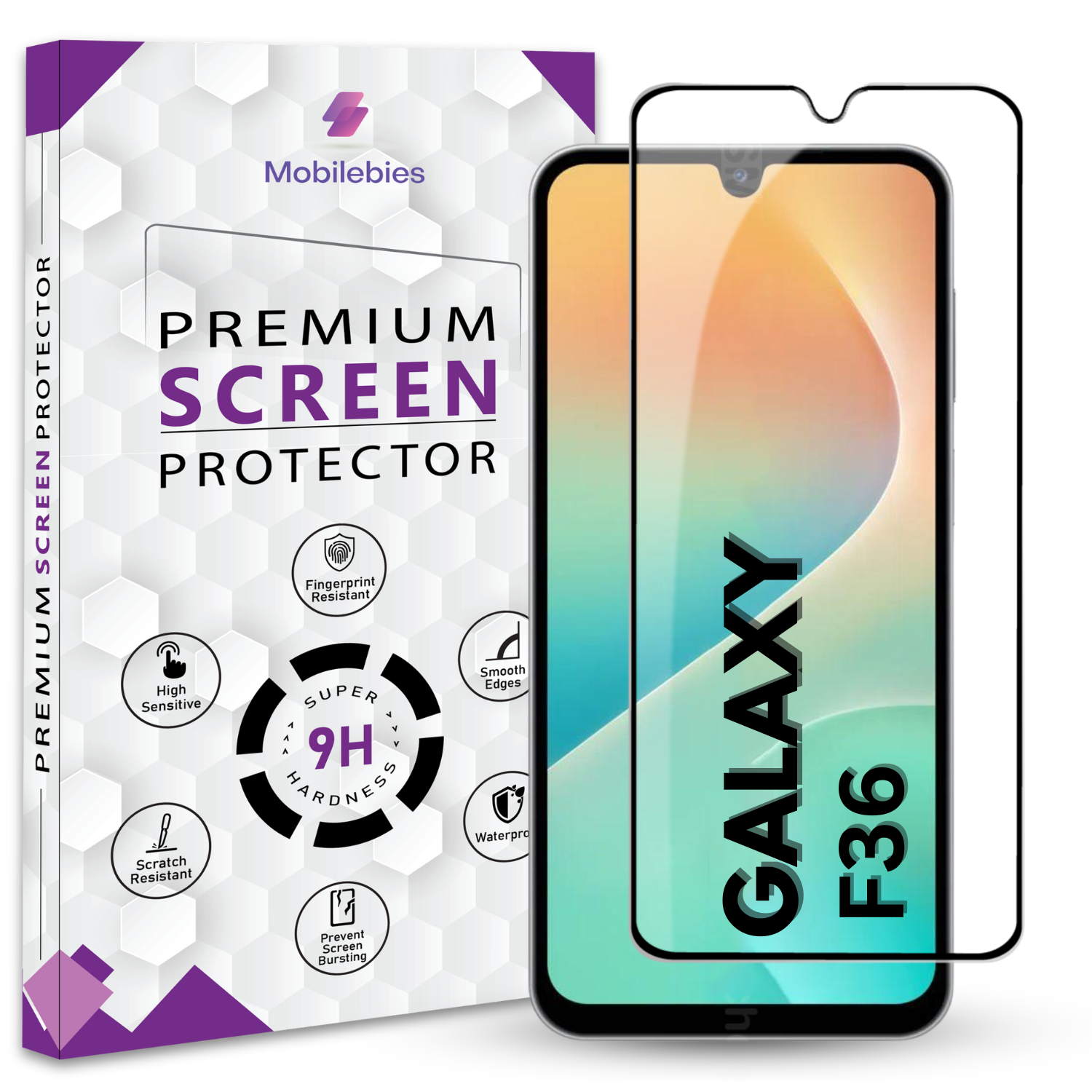 Tempered Glass for Samsung F36 Premium Screen Protector Guard Main image