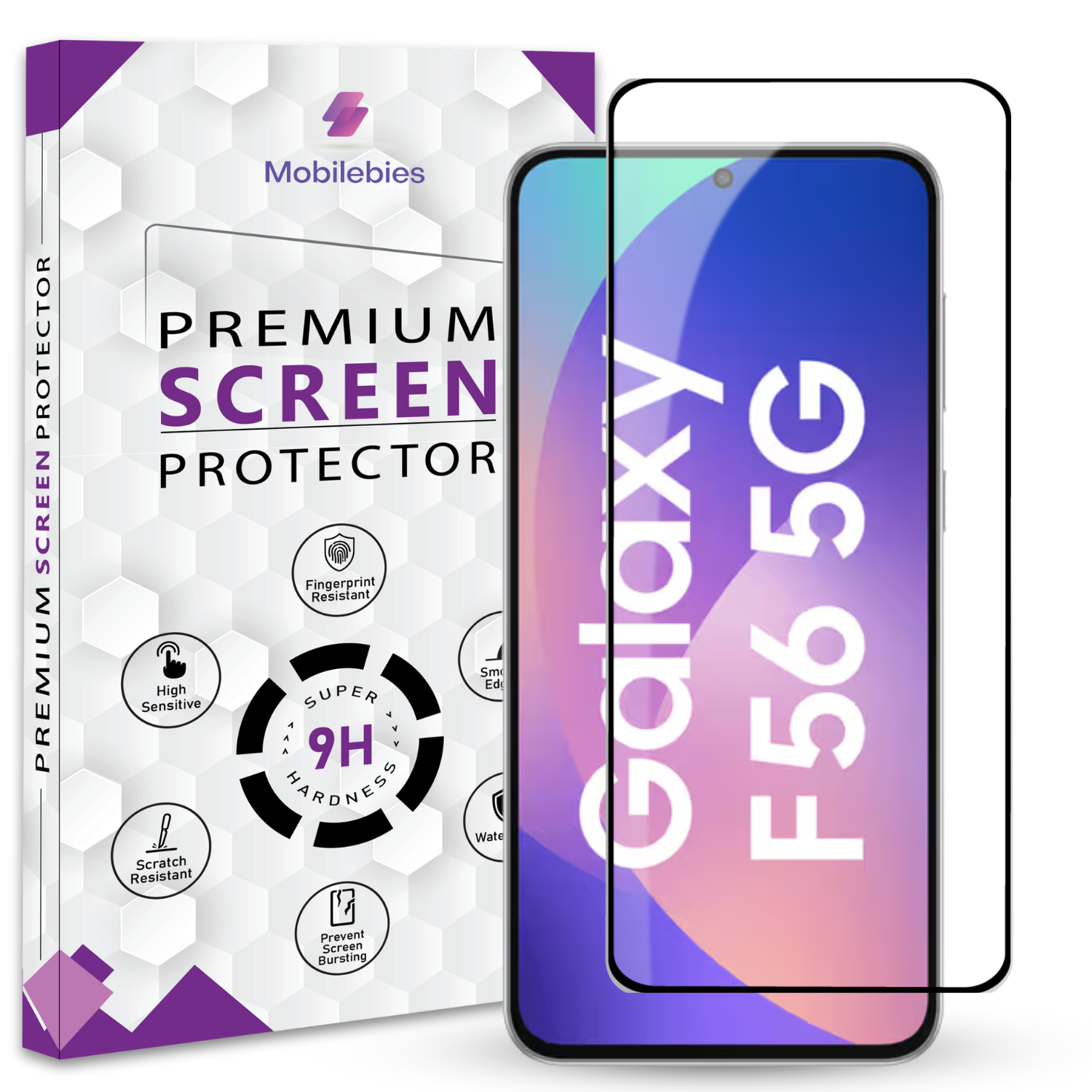 Tempered Glass for Samsung F56 Premium Screen Protector Guard Main image