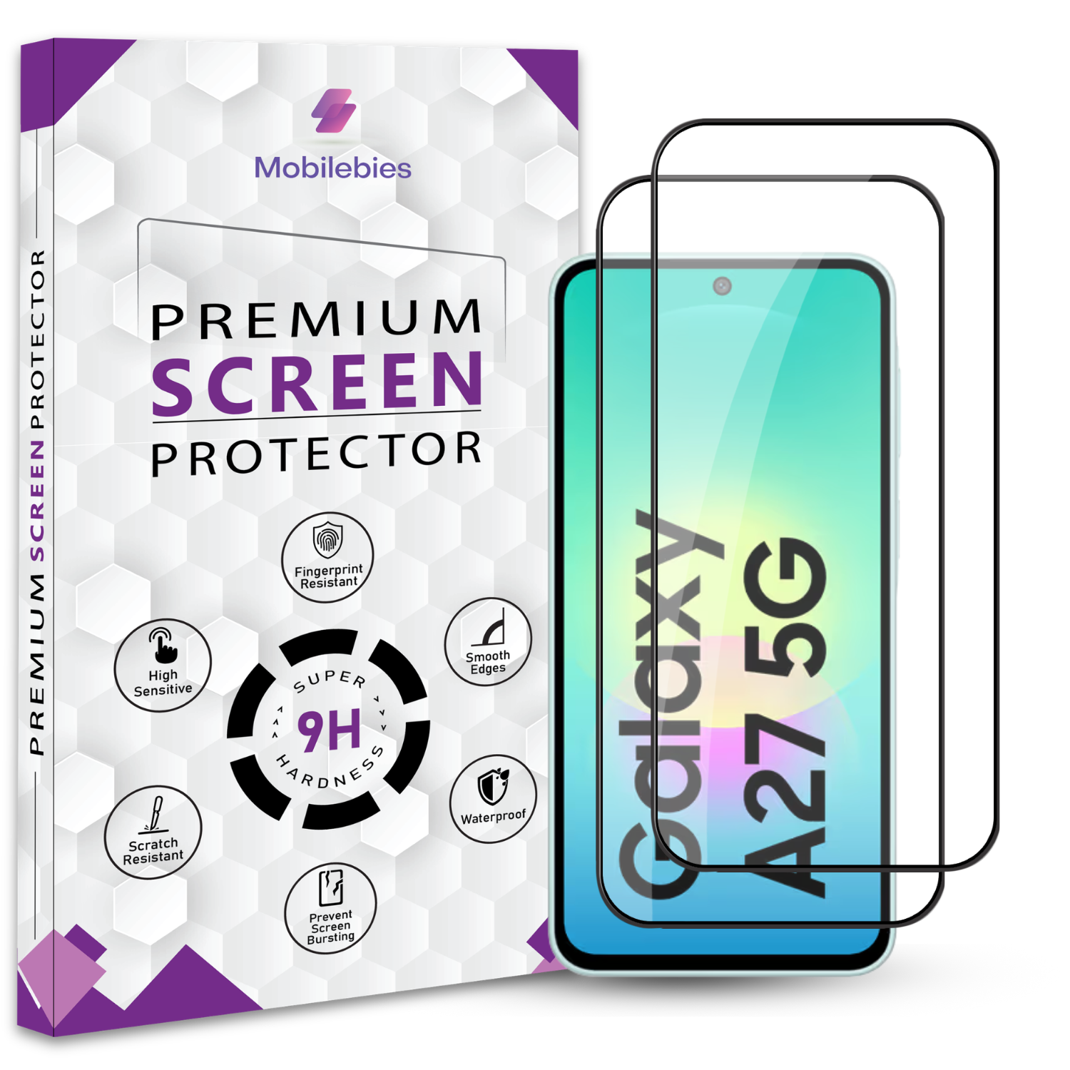 Samsung A27 OG Premium Screen Protector Secondary image