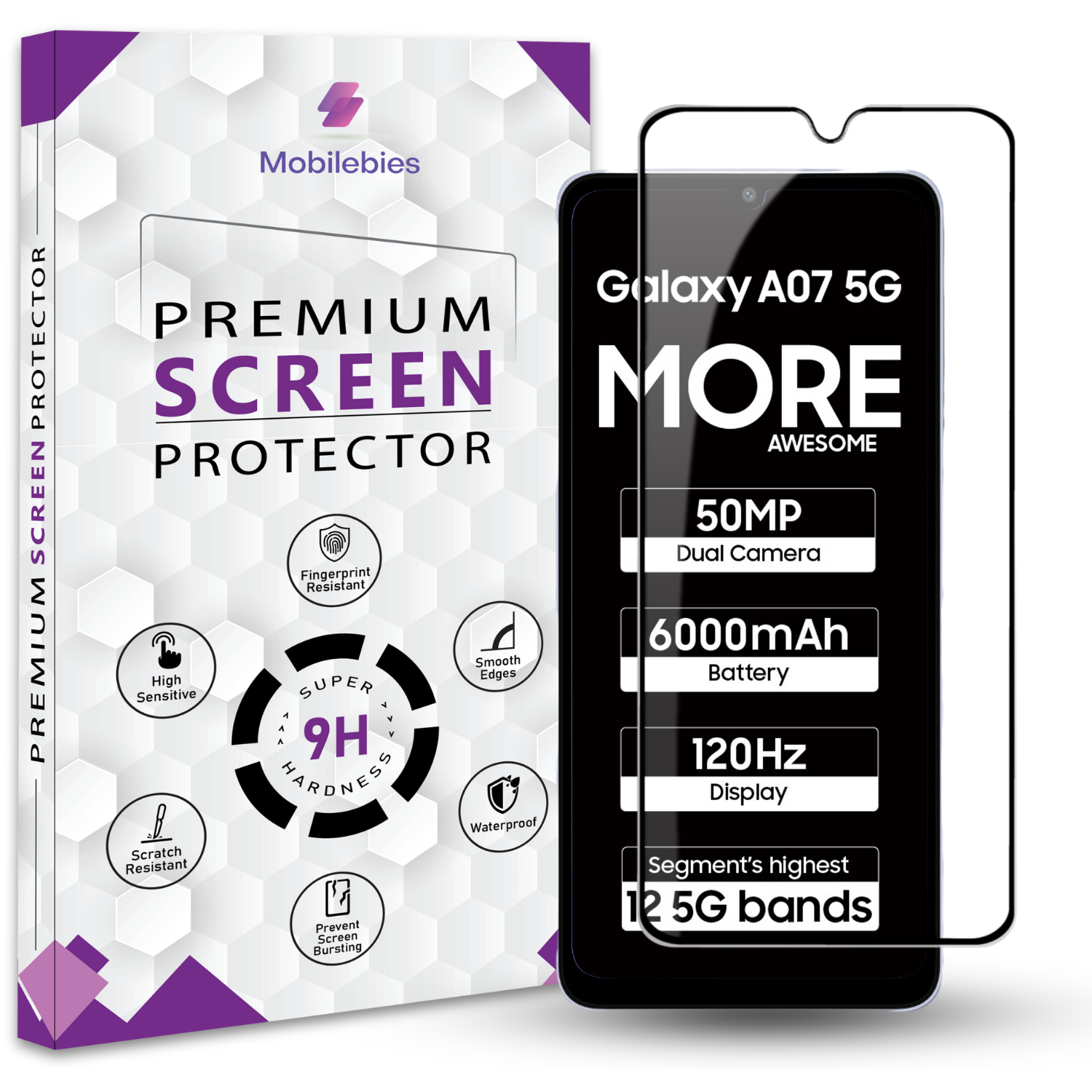 Galaxy A07 5G OG Premium Screen Protector Main image