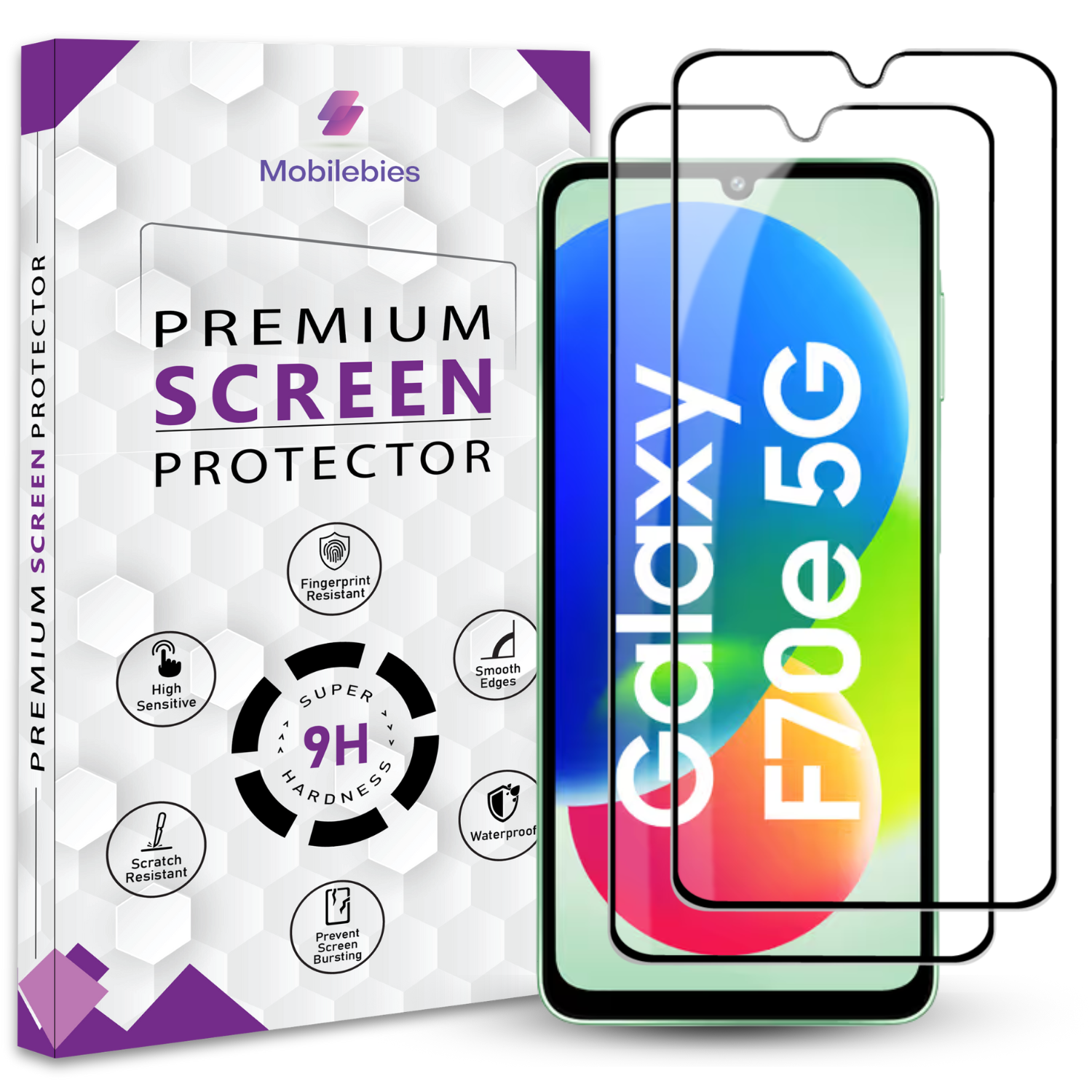Samsung Galaxy F70e OG Premium Screen Protector Secondary image