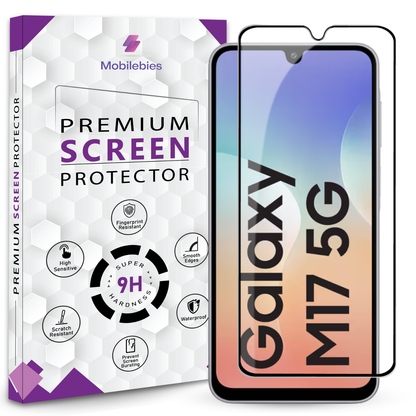 Tempered Glass for Samsung M17 Premium Screen Protector Guard