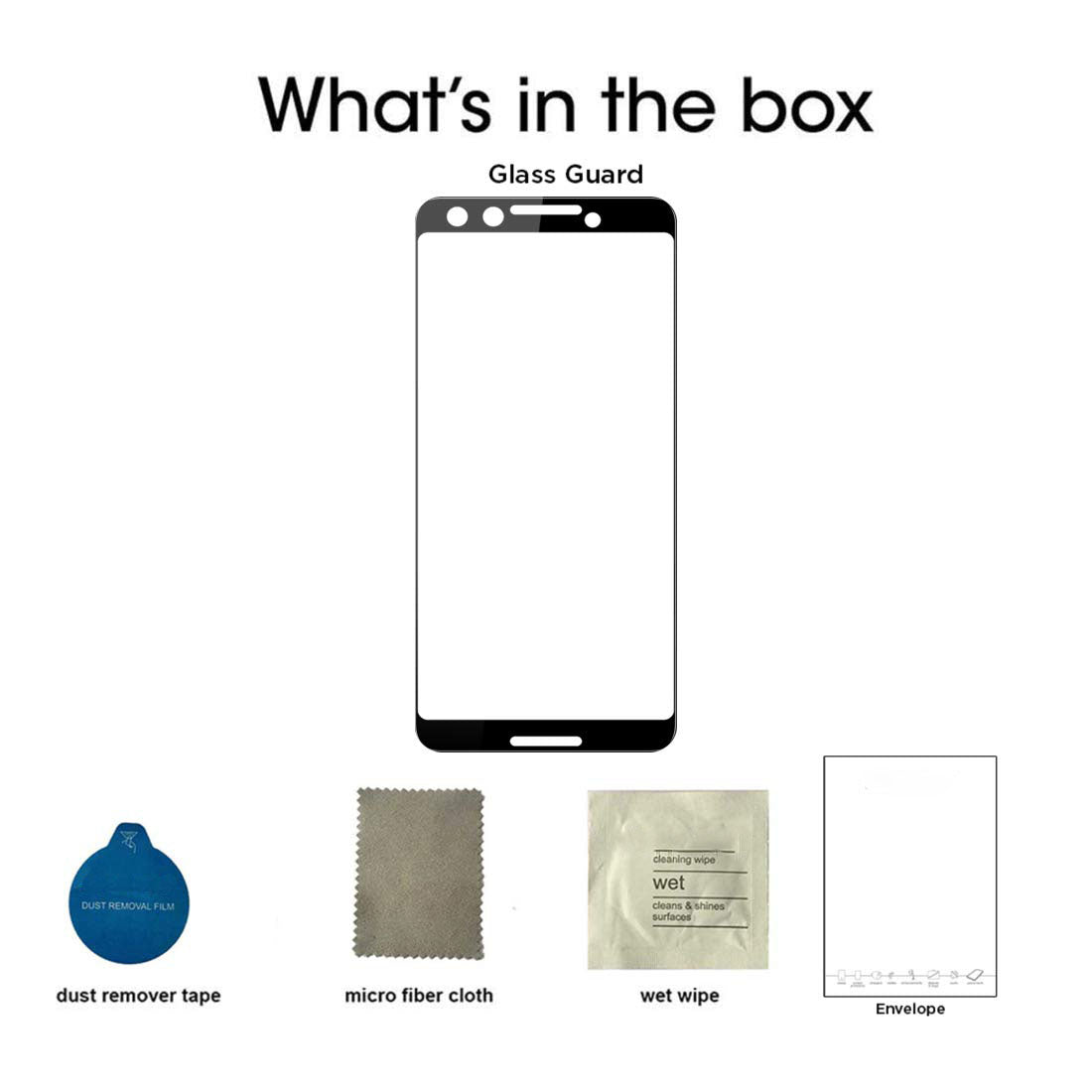 Google Pixel 3 Series Full Glue Screen Guard Mobilebies