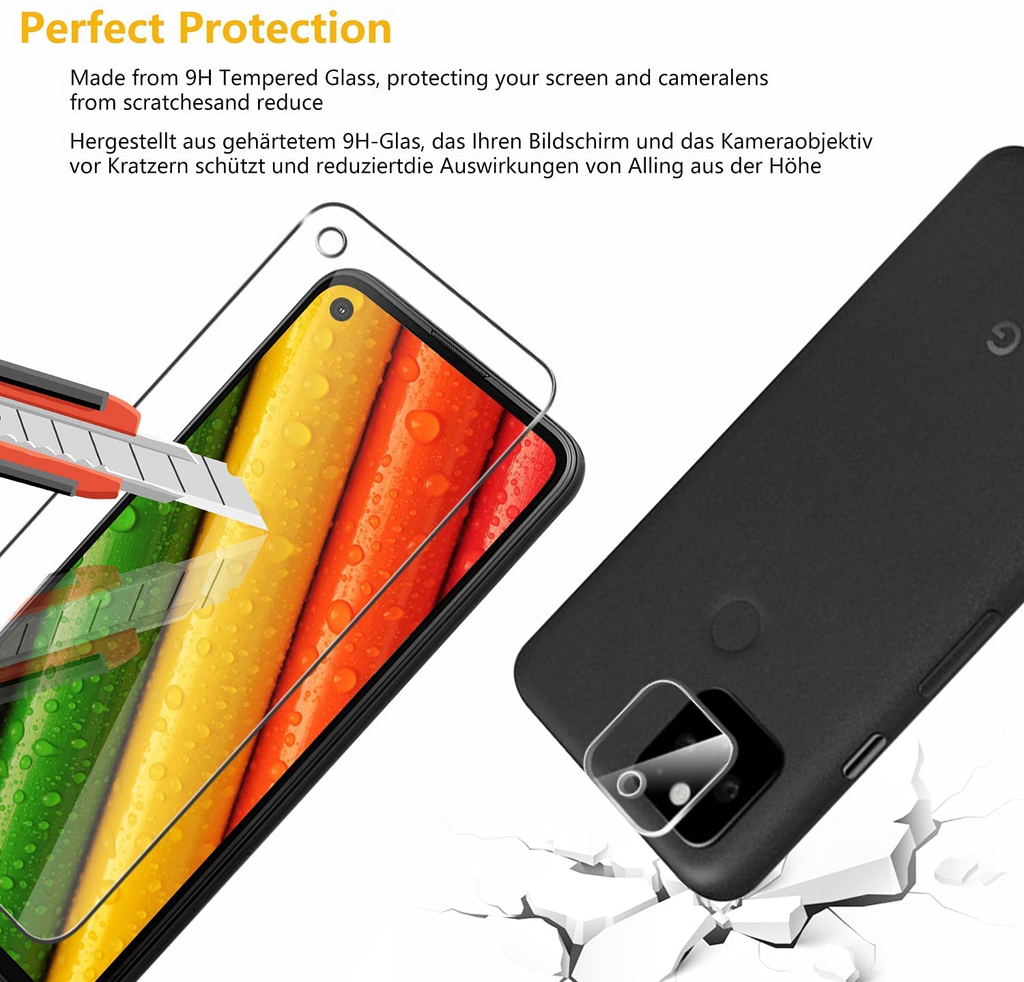 Google Pixel 5 Series Full Glue Screen Guard Mobilebies