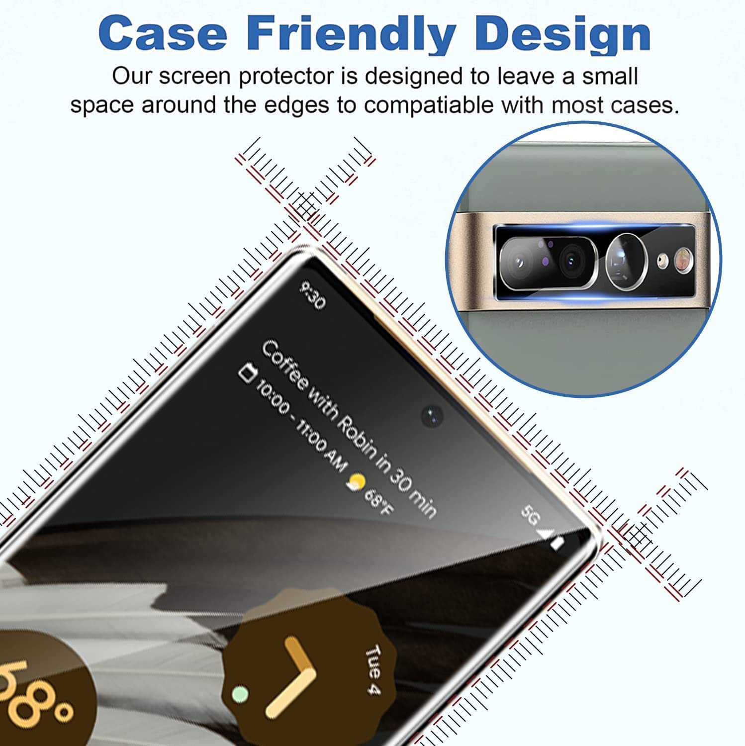 Google Pixel 7 Series Full Glue Screen Guard Mobilebies