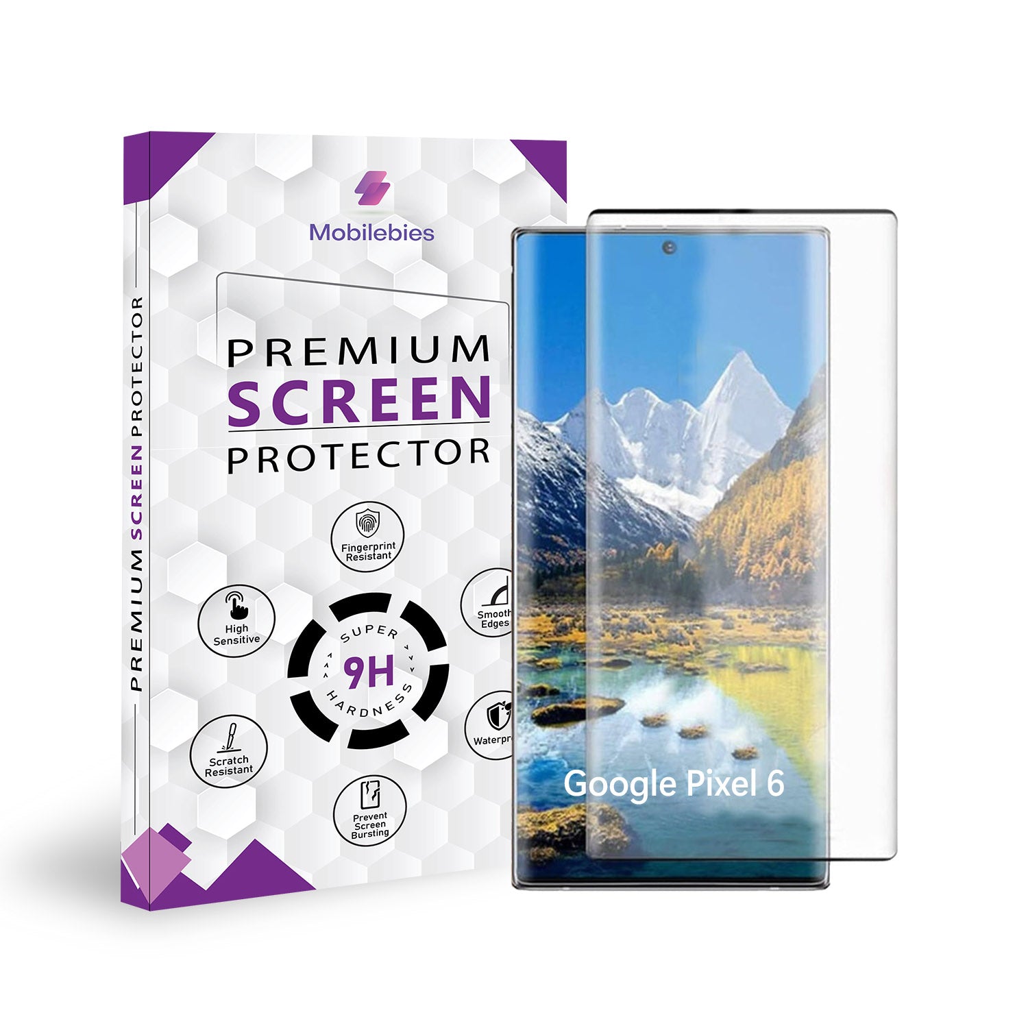 Google Pixel 6 Series Full Glue Screen Protector Tempered Glass Main image
