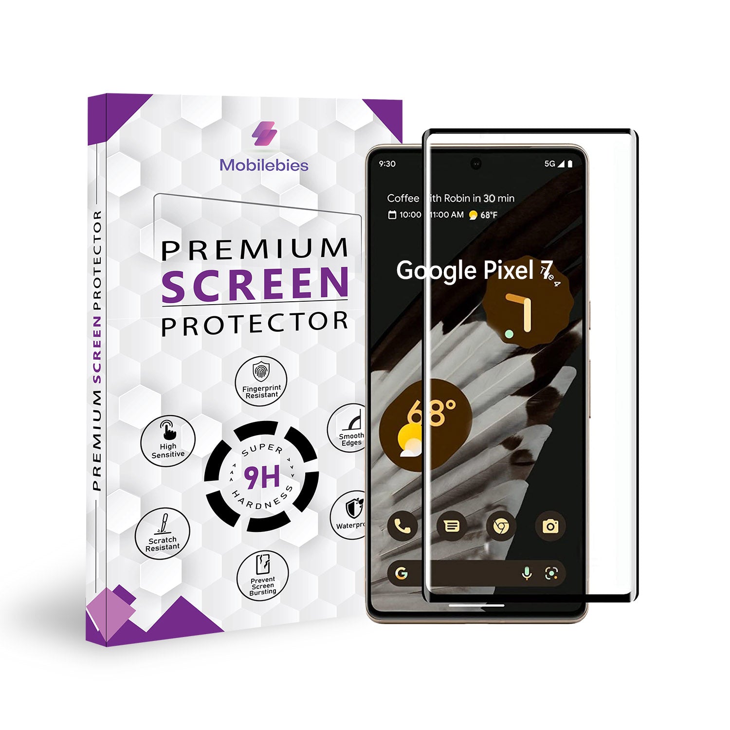 Google Pixel 7 Series Full Glue Screen Protector Tempered Glass Main image