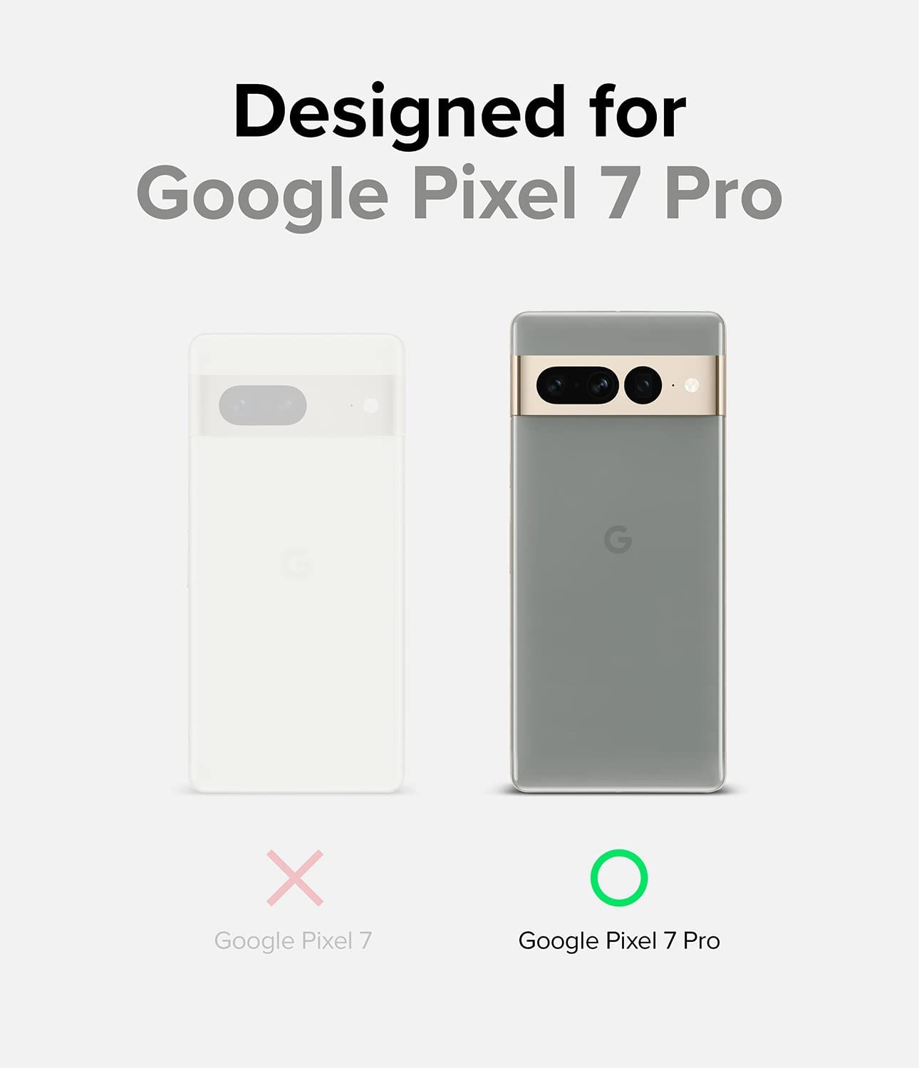 Google Pixel 7 Pro Transparent Mobile Phone Case