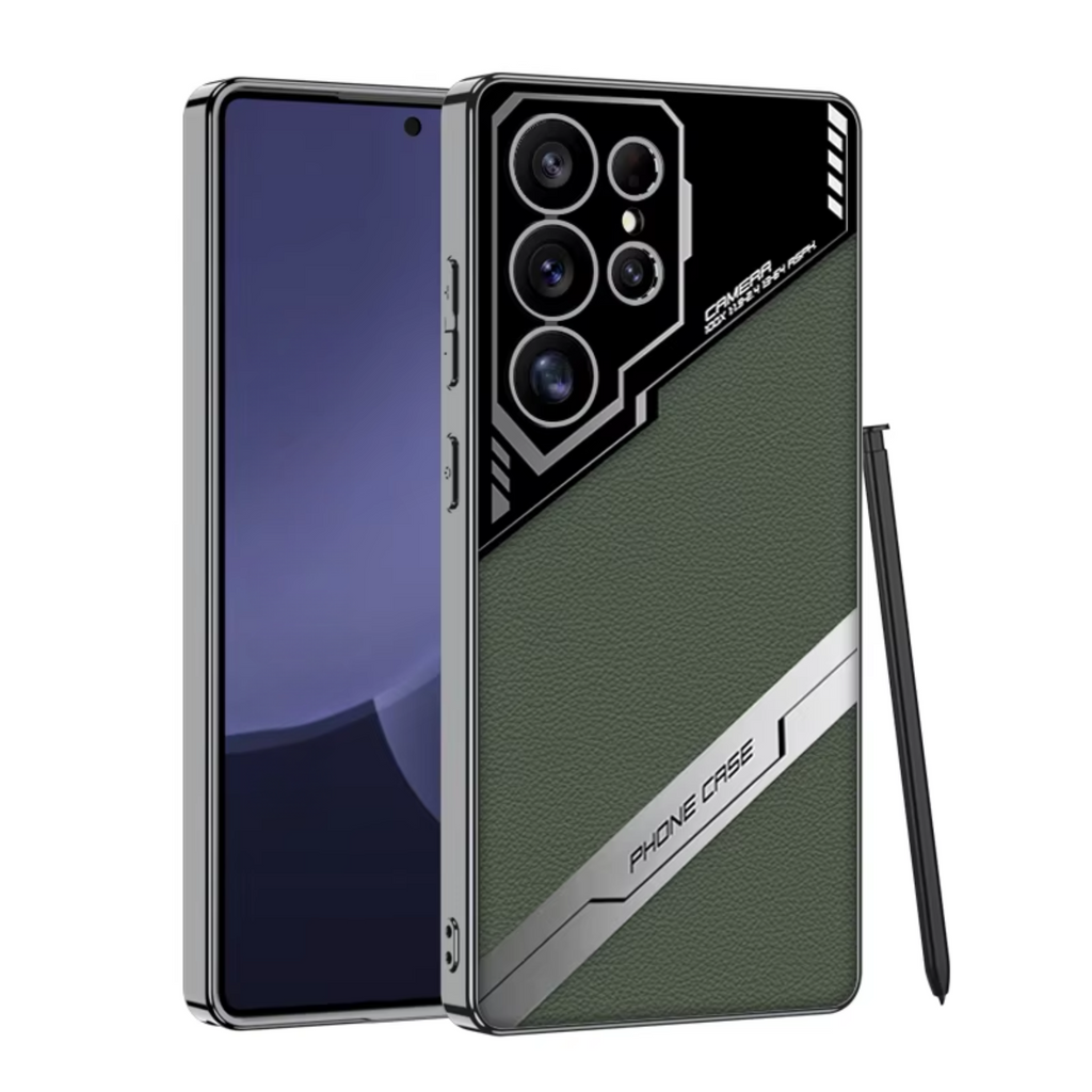 Samsung Galaxy S25 Ultra Business Style with Soft Electroplated Edges Case