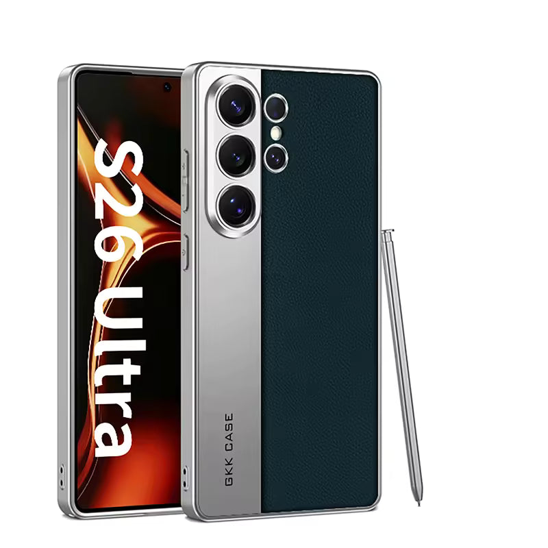 Mobilebies Samsung Galaxy S26 Ultra New Hybrid Leather Case Back Cover