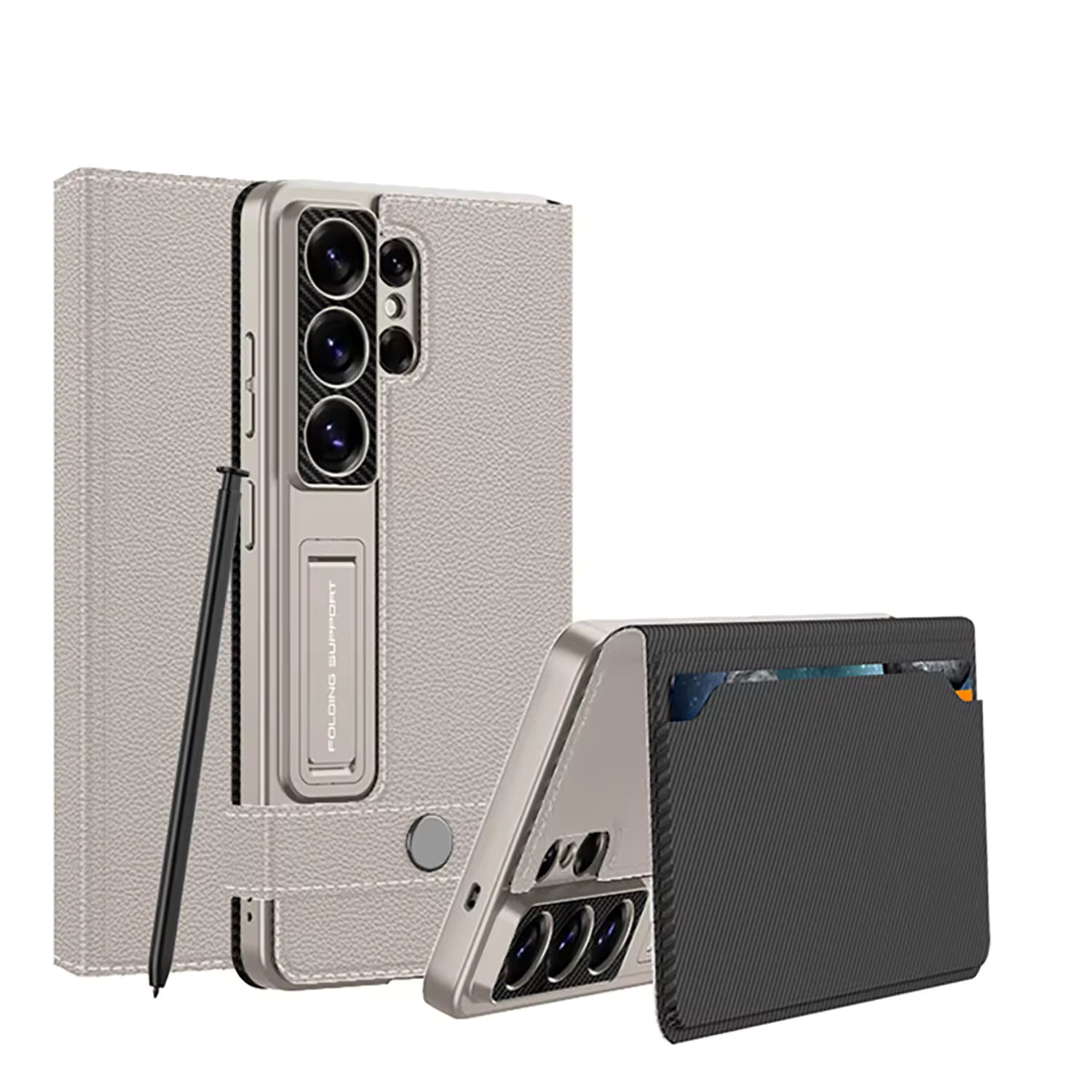 Mobilebies Samsung S26 Ultra Flip Leather Wallet Case Back Cover Secondary image