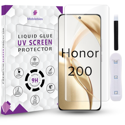 Honor 200 Premium HD+ UV Glass Screen Protector