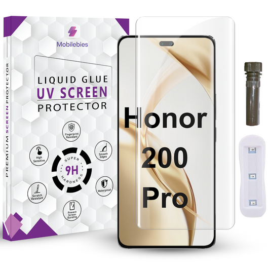 Honor 200 Pro Advanced HD+ UV Glass Screen Protector