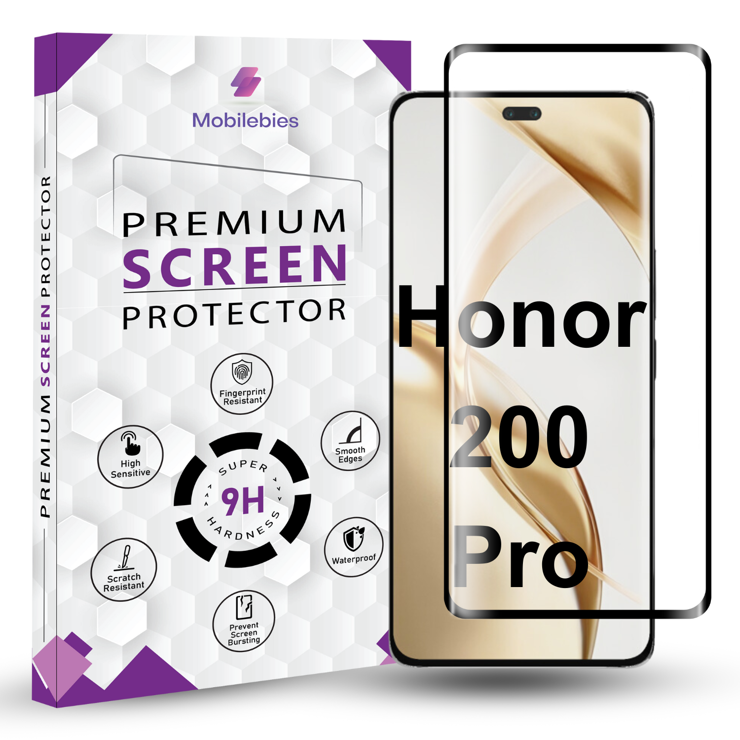 Honor 200 Pro Full Glue Screen Protector Main image