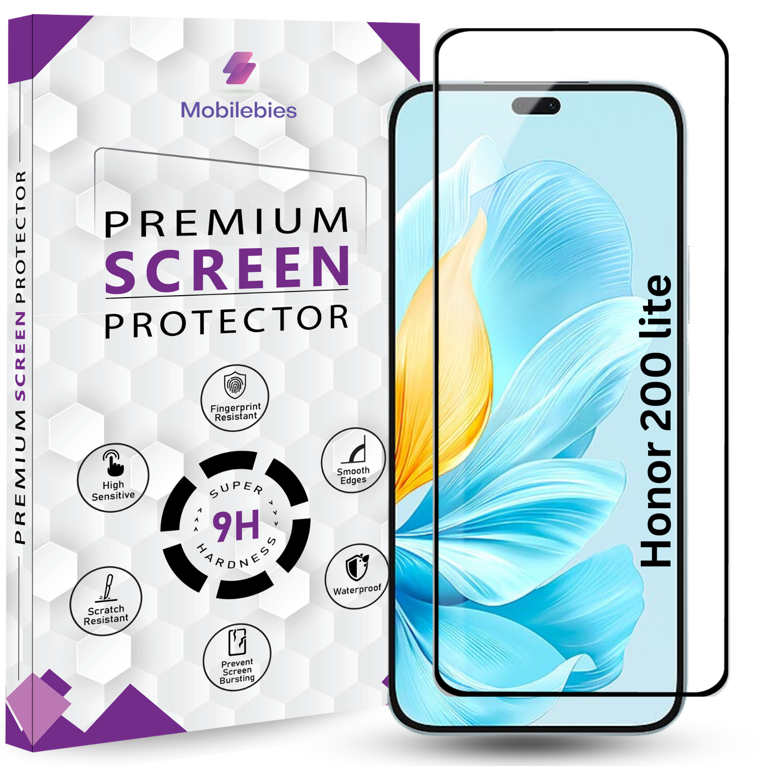 Tempered Glass for Honor 200 Lite Premium Screen Protector Guard Main image