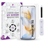 Tempered Glass For Honor 90 Premium HD+ UV Glass Screen Protector Guard