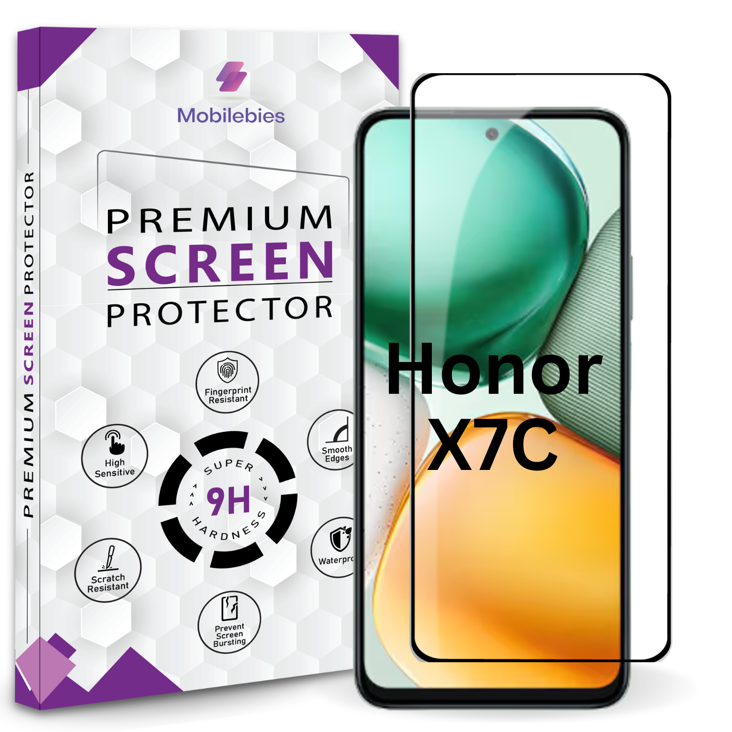 Tempered Glass for Honor X7C 5G Premium Screen Protector Guard Main image
