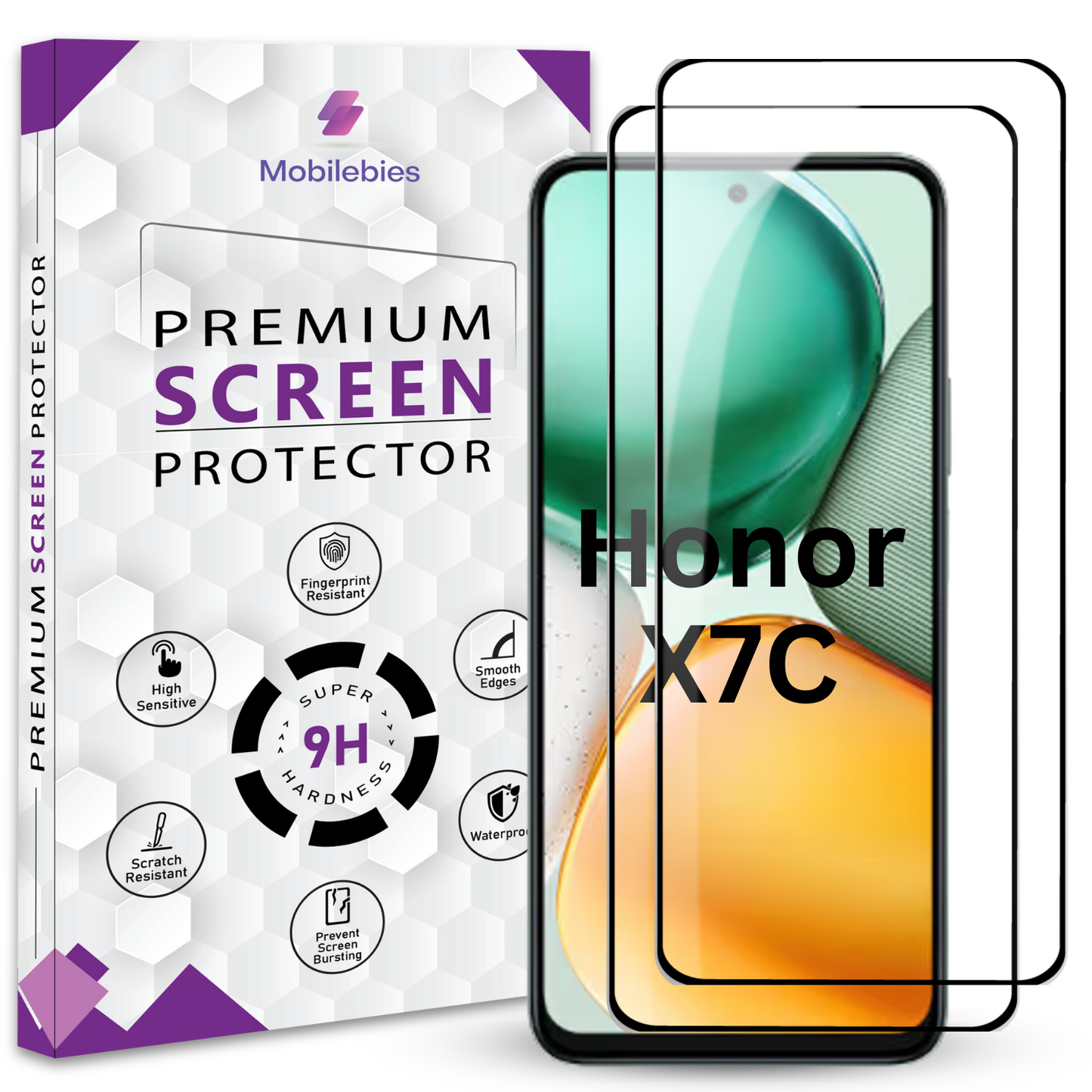 Tempered Glass for Honor X7C 5G Premium Screen Protector Guard