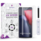 Tempered Glass For IQOO 9 Pro Premium HD+ UV Glass Screen Protector Guard