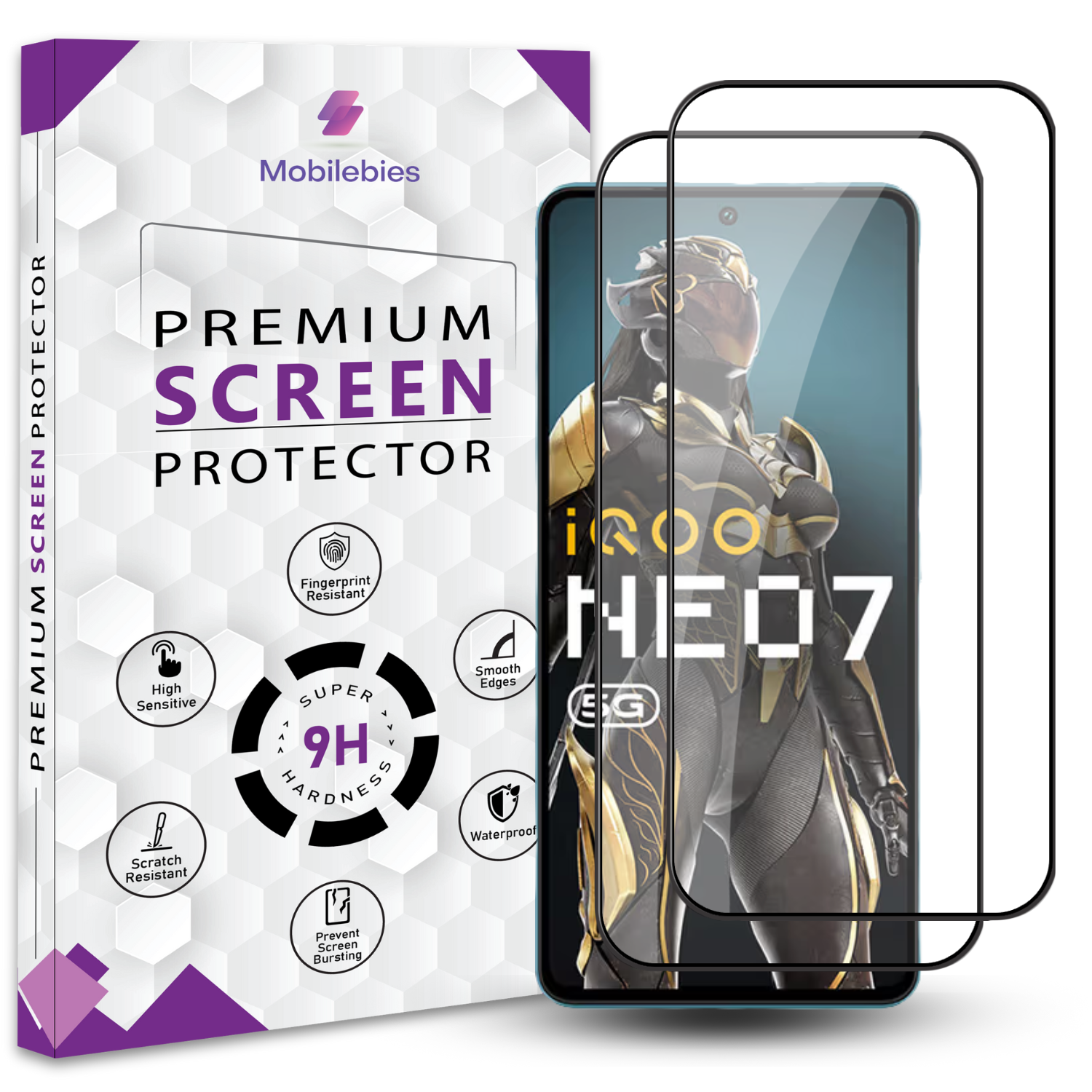 iQOO Neo 7 OG Premium Screen Protector Secondary image