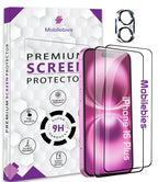 2 Pack Tempered Glass & a Camera protector for iphone 16 Plus Premium Screen Protector Guard & Camera Lenns Protecor
