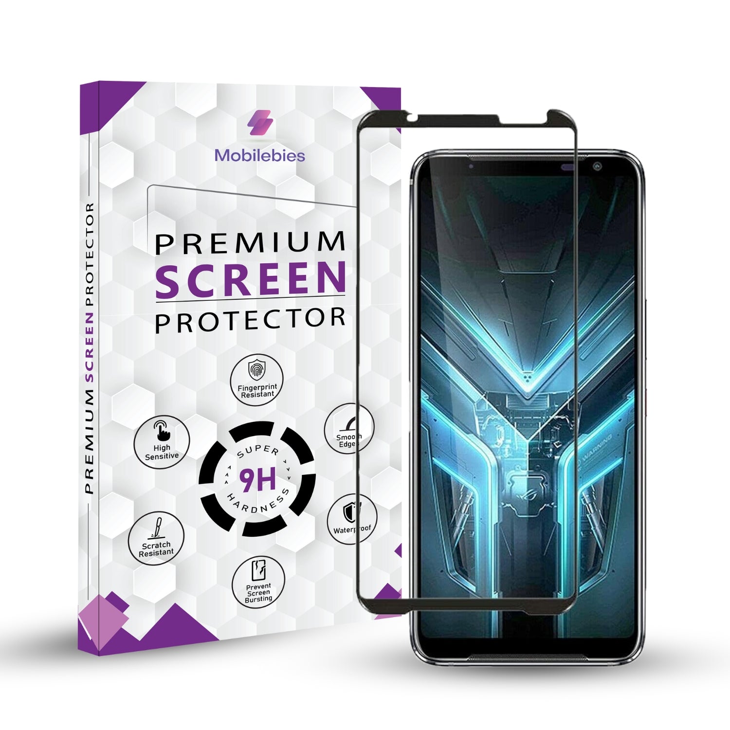 Asus ROG Phone 6/6 Pro/6D/6D Ultimate Advance Premium Screen Protector Tempered Glass Main image