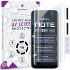 Infinix Note Edge Premium HD+ UV Glass Screen Protector