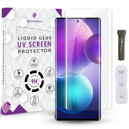 Tempered Glass For Infinix Zero 40 Advanced HD+ UV Glass Screen Protector Guard