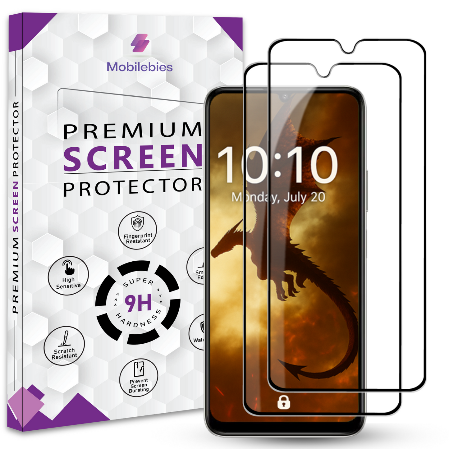 Tempered Glass for Lava Blaze Dragon Premium Screen Protector Guard