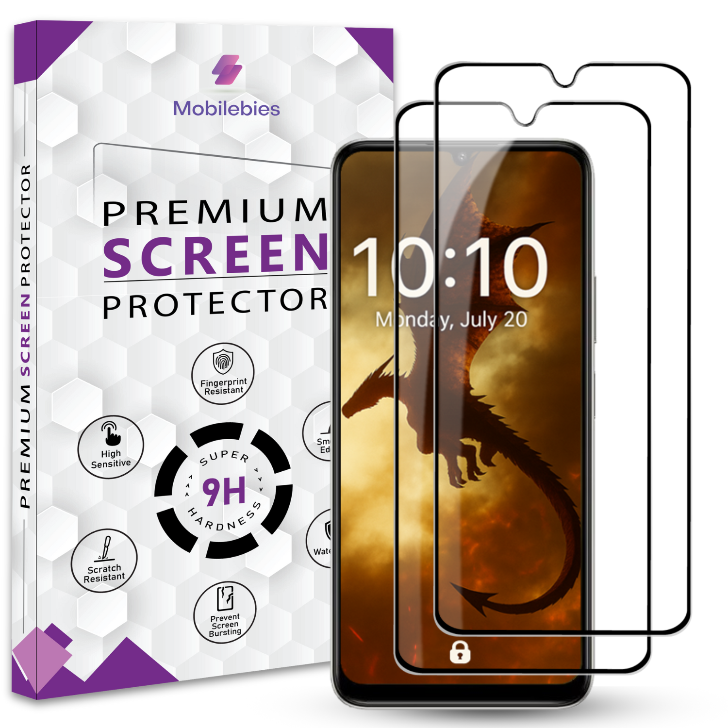 Tempered Glass for Lava Blaze Dragon Premium Screen Protector Guard