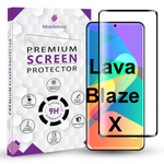 Lava Blaze X Full Glue Screen Protector