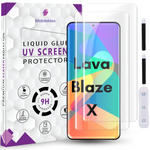 Lava Blaze X Premium HD+ UV Glass Screen Protector